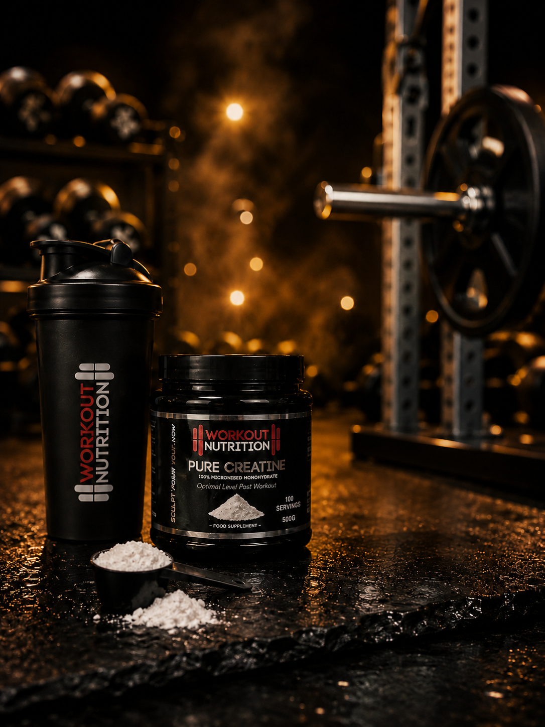 Pure Créatine Micronisée Workout Nutrition - 500g
