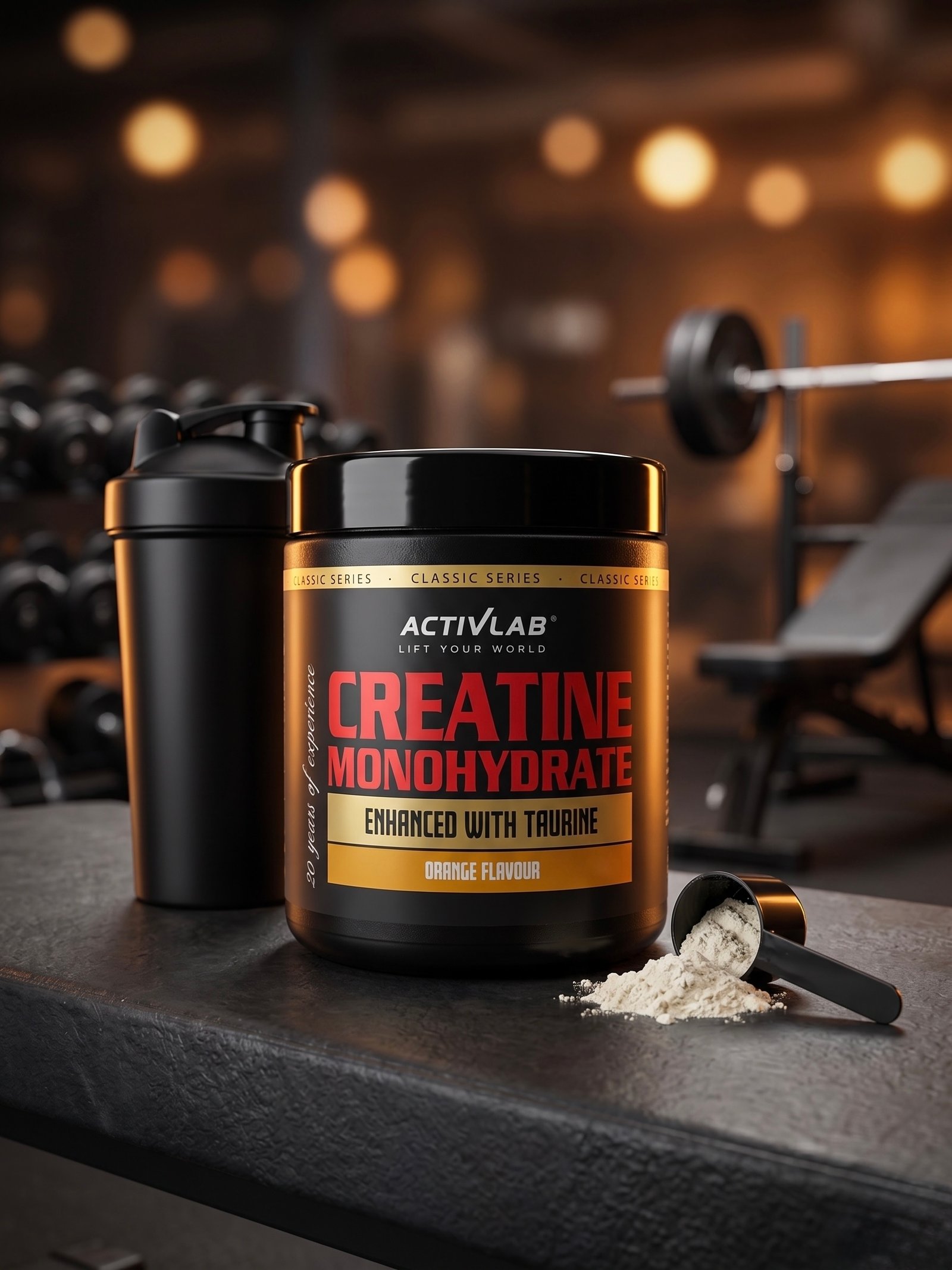 Créatine Monohydrate ActivLab - Orange 300g