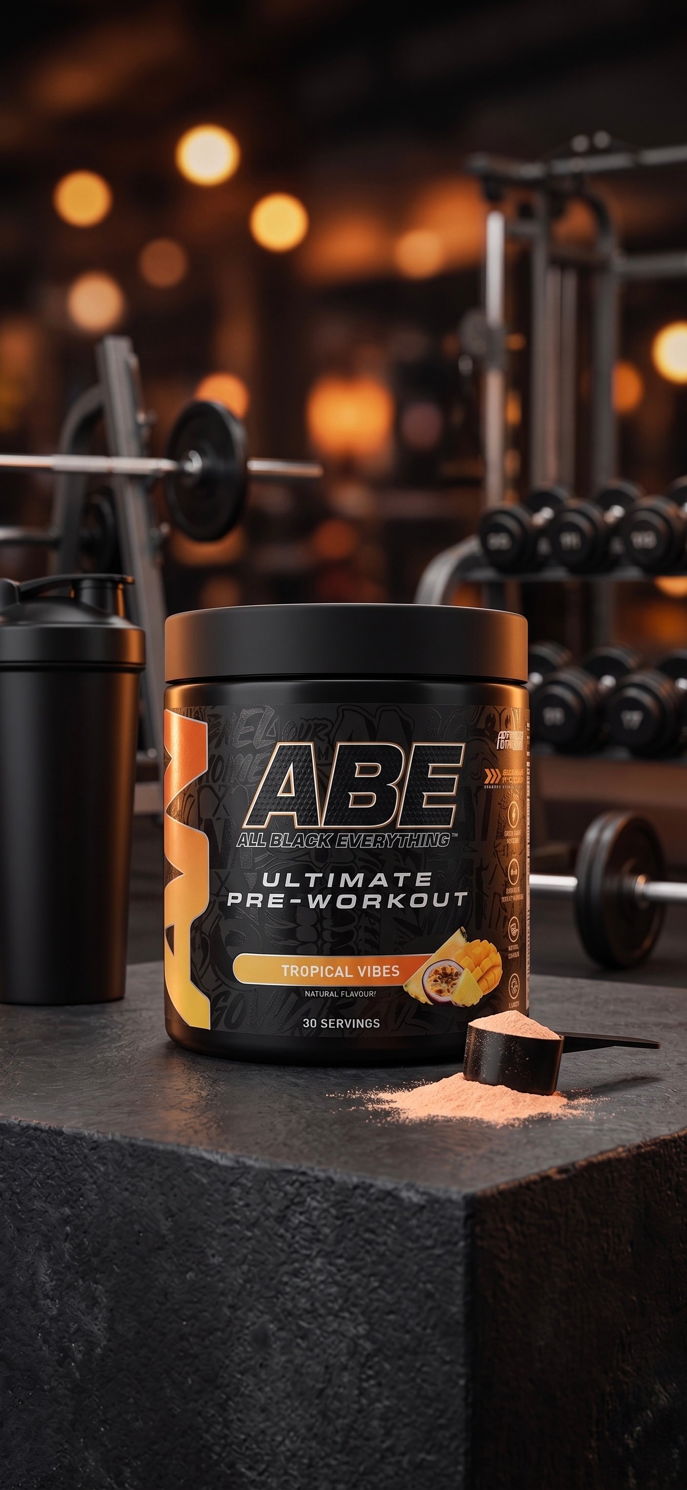 ABE Ultimate Pre-Workout - Tropical Vibes 30 servings