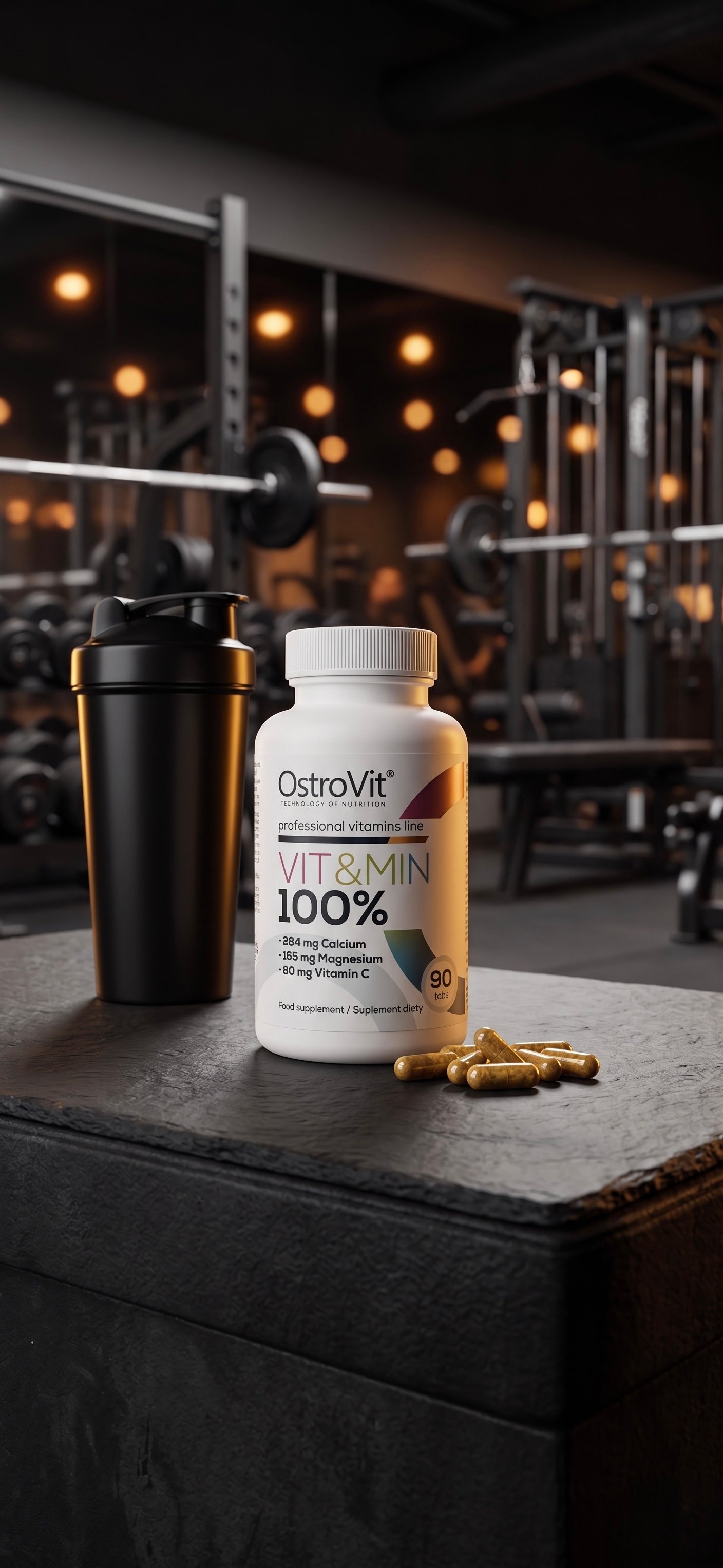 Vit & Min 100% OstroVit - 90 comprimés