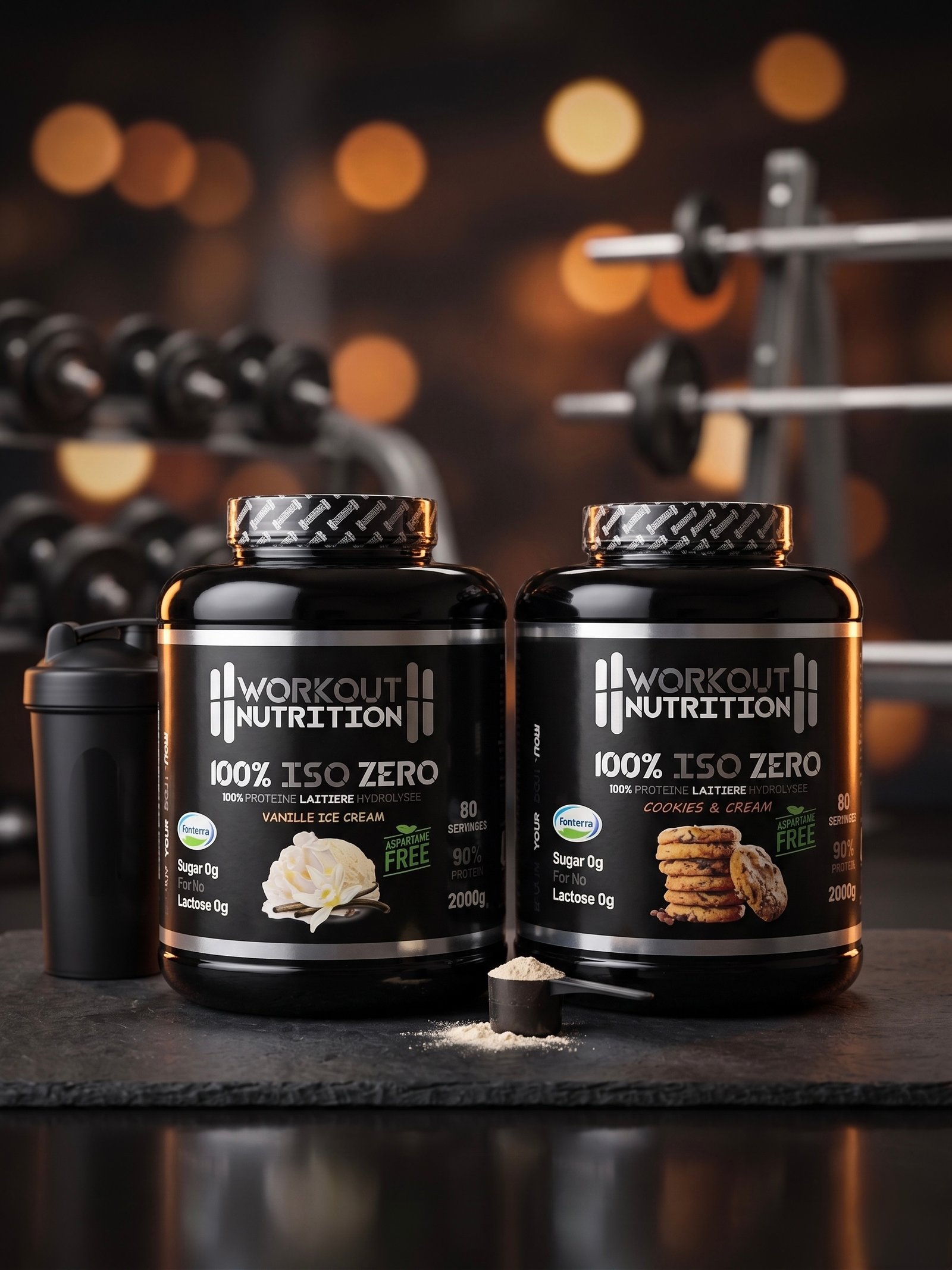 100% ISO ZERO - Vanille Ice Cream 2000g